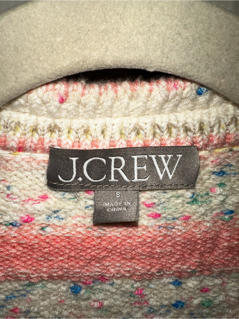 J. Crew Space-Dyed Sweater Lady Jacket - Picture 2 of 3